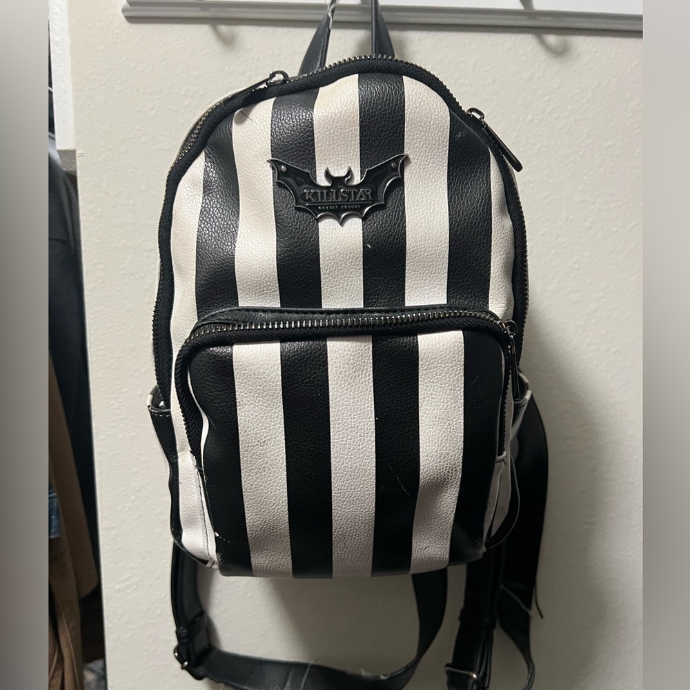 Killstar Mini Stripped Backpack